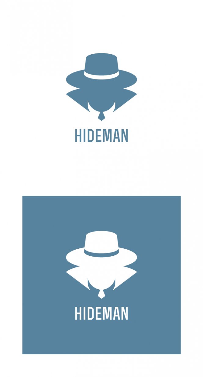 Логотип Hideman