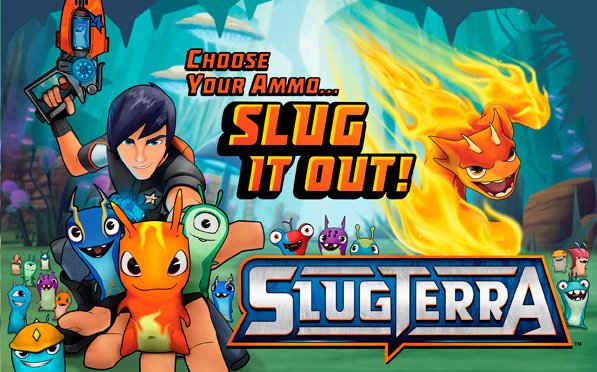 Логотип Slugterra: Slug it Out!