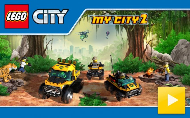 Логотип LEGO City: My city 2