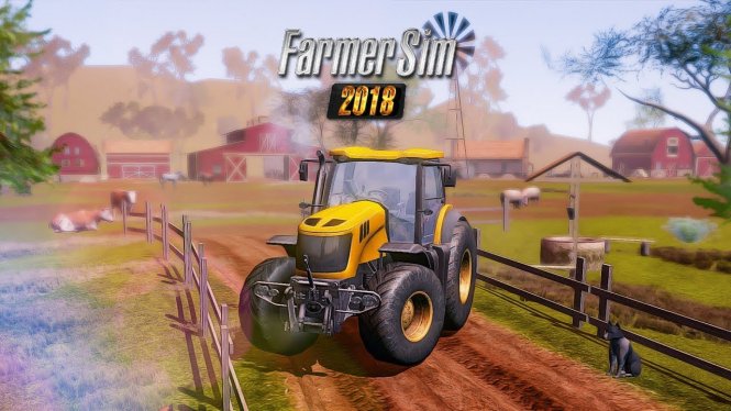 Логотип Farmer Sim 2018