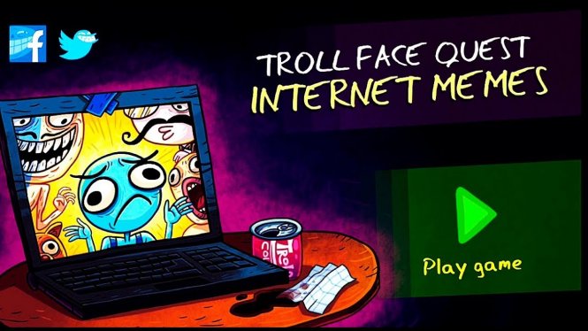 Логотип Troll Face Quest Internet Memes