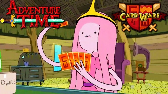 Логотип Card Wars - Adventure Time