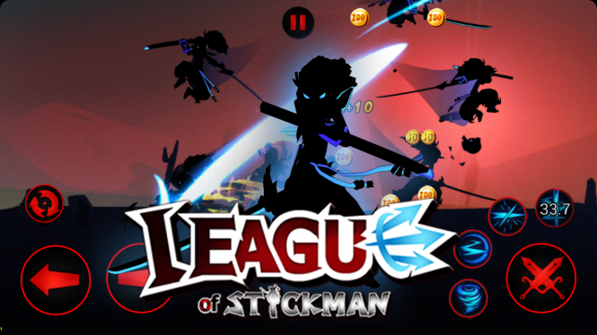 Логотип League of Stickman