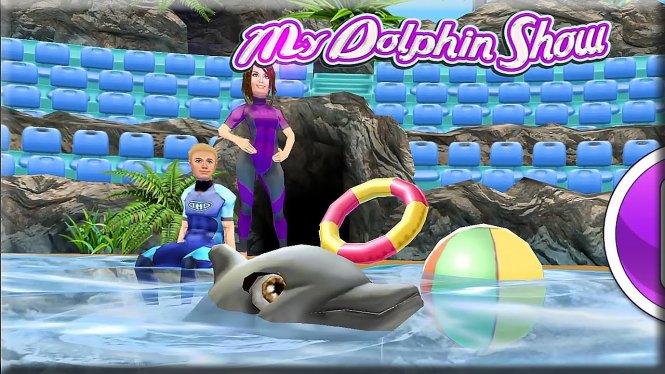 Логотип My Dolphin Show