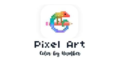 Логотип Pixel Art: Раскраска по номерам