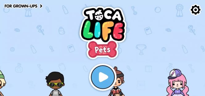 Логотип Toca Life: Pets
