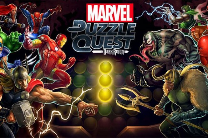 Логотип Marvel Puzzle Quest Dark