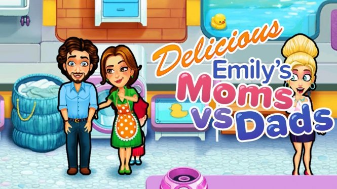 Логотип Delicious - moms vs dads