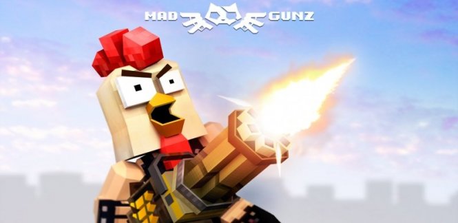 Логотип Mad gunz - online shooter