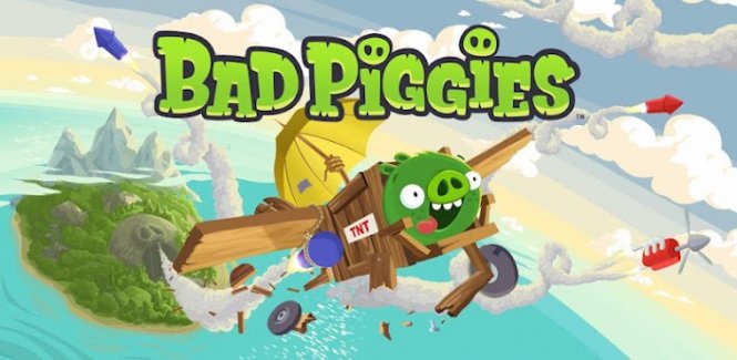 Логотип Bad Piggies