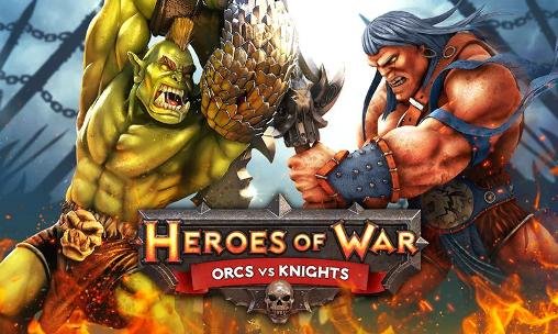 Логотип Heroes of War: Orcs vs Knights