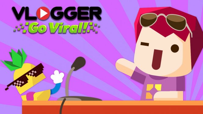 Логотип Vlogger Go Viral - Clicker