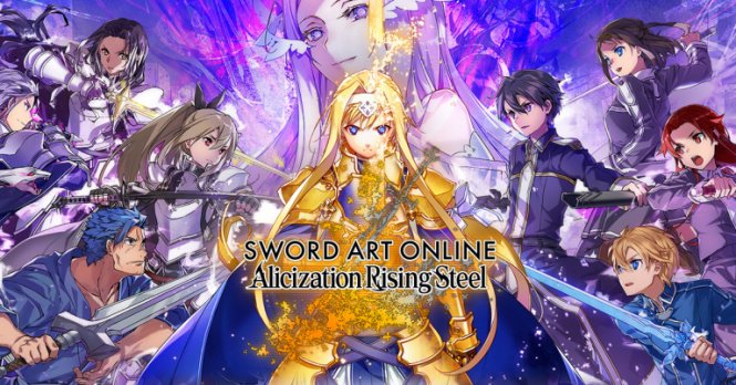 Логотип Sword Art Online Alicization Rising Steel