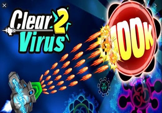 Логотип Clear Virus - Clash of Bio, 98K, Virus War
