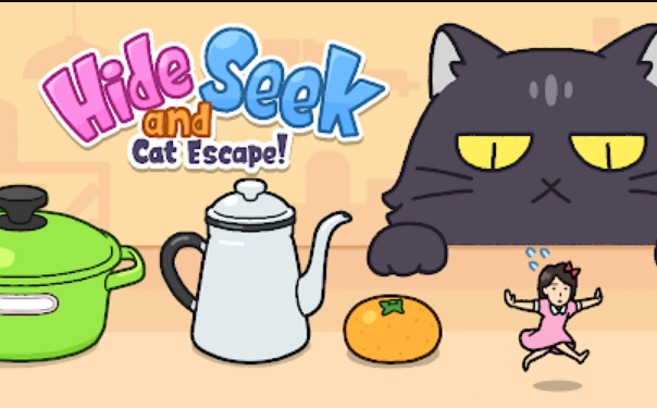 Логотип Hide and seek: cat escape!